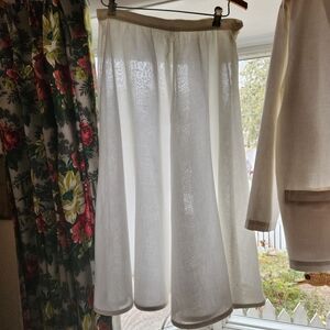 Vintage Cotton Muslin Skirt